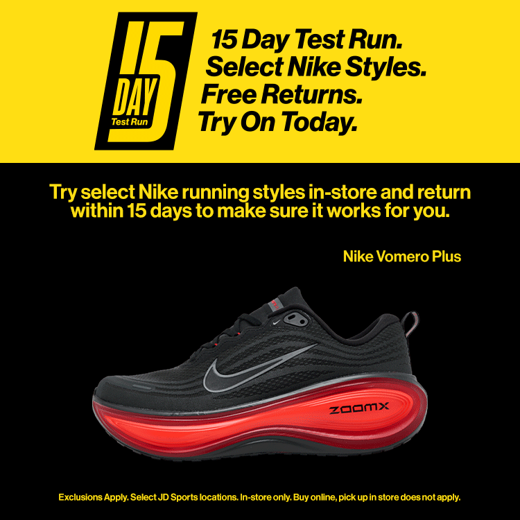 Nike Test Run Banner
