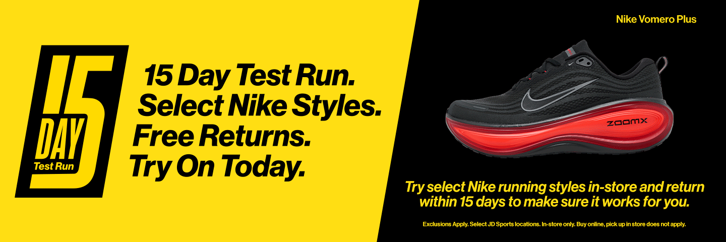 Nike Test Run Banner